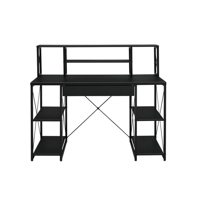 47" Black Computer Desk