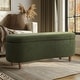 preview thumbnail 35 of 50, INK IVY Bailey Boucle-Style Curved Storage Accent Bench