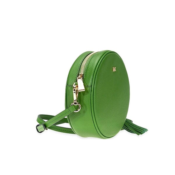 ginny medium pebbled leather crossbody