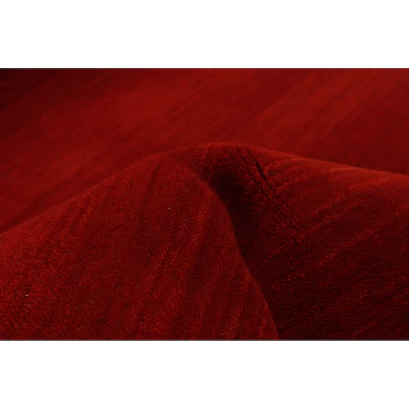 Kashkuli Gabbeh Red Rug 2'8" x 9'8" - 2'8 x 9'8