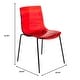 preview thumbnail 39 of 37, LeisureMod Astor Set of 4 Acrylic Plastic Transparent Dining Side Chair With Chrome Base for Home Kitchen Restaurant