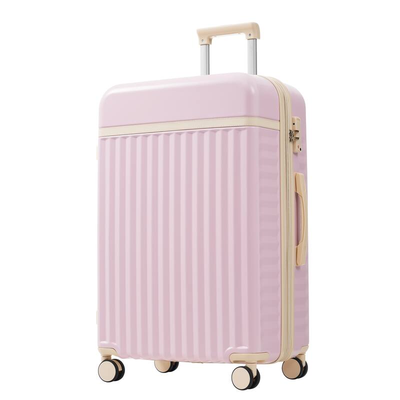 Luggage Set 5 Piece, Hardside Carry on Suitcase , Expandable Luggage with Travel Bags Spinner Wheels TSA Lock