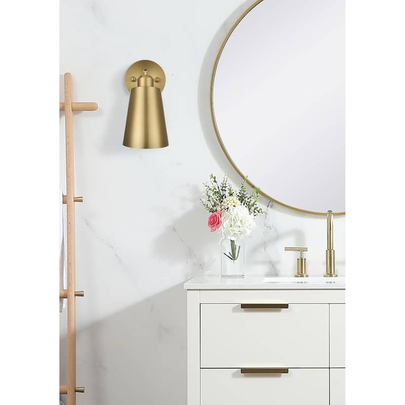 Elegant Lighting LD2354 Halycon 11" Tall Bathroom Sconce