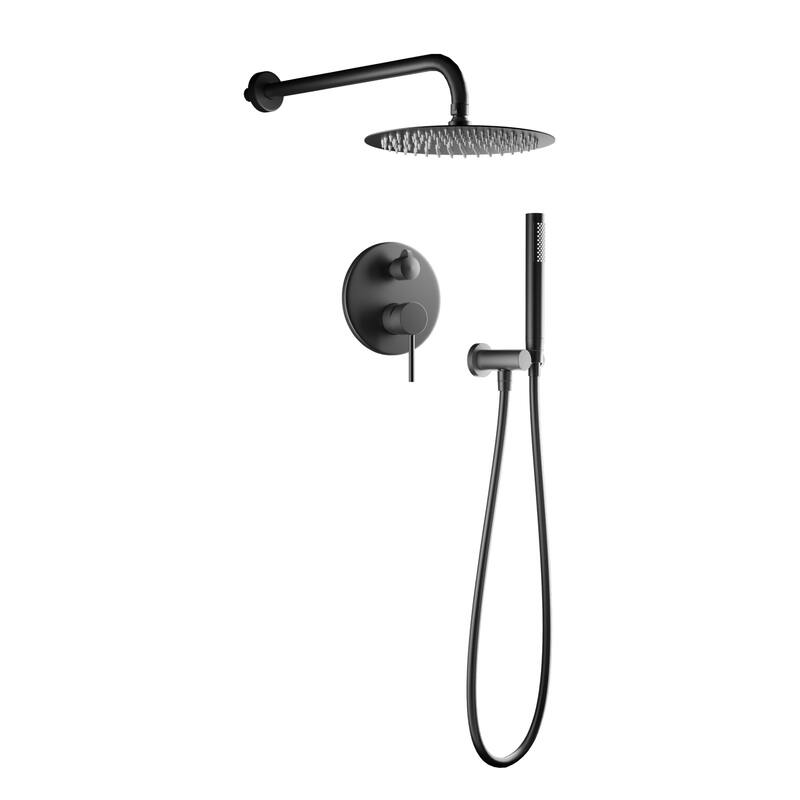 10-inch Rainfall Shower Head with Handheld Shower