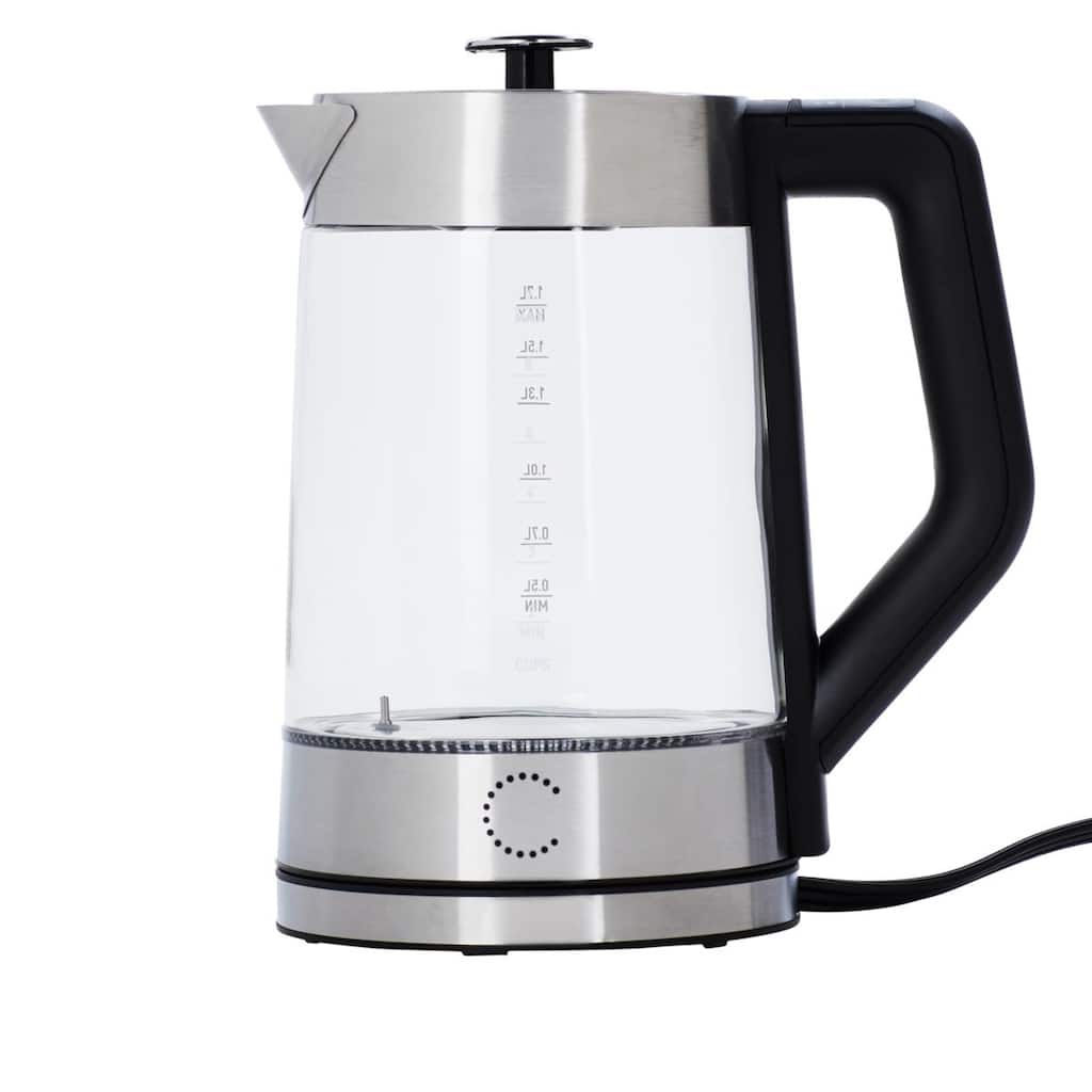 Curtis Stone 1.7 Liter 1500W Electric Glass Kettle Refurbished