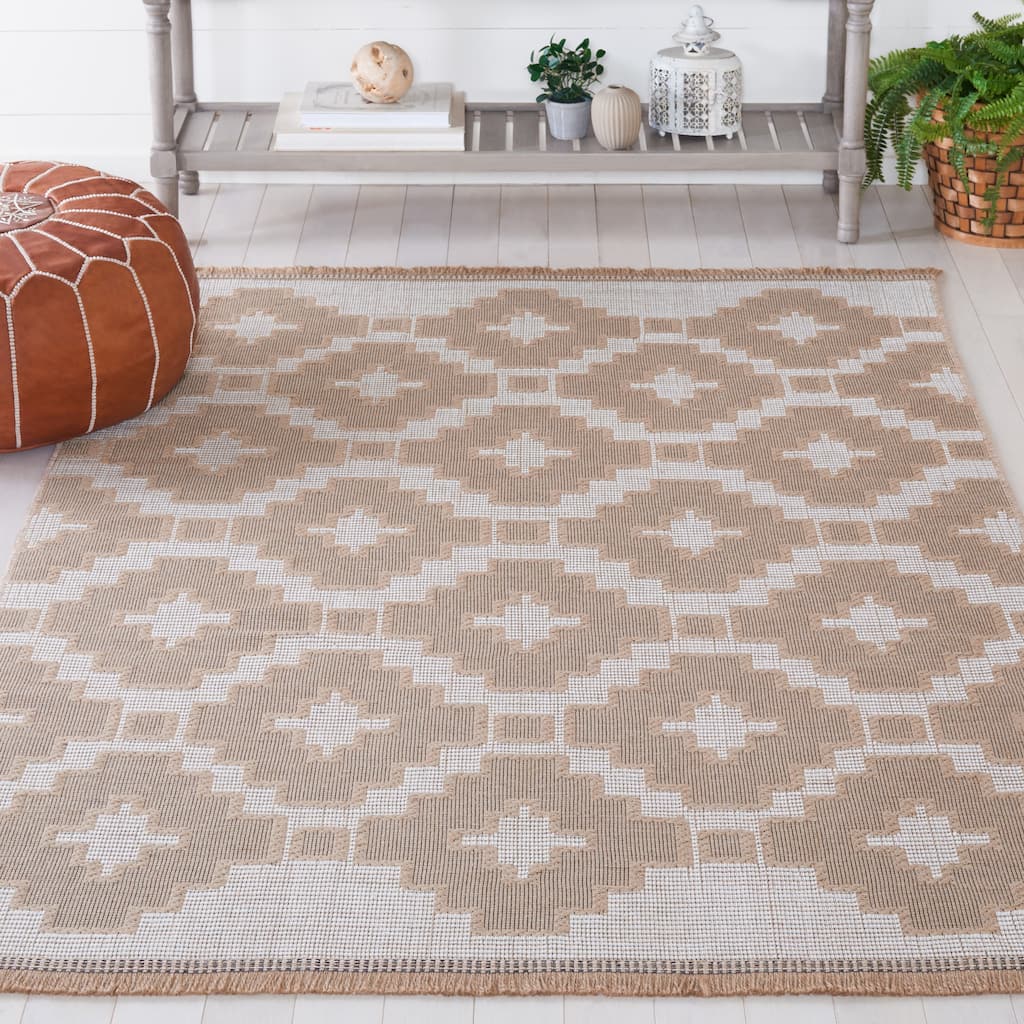 SAFAVIEH Aspect Jensina Rustic Moroccan Jute Rug