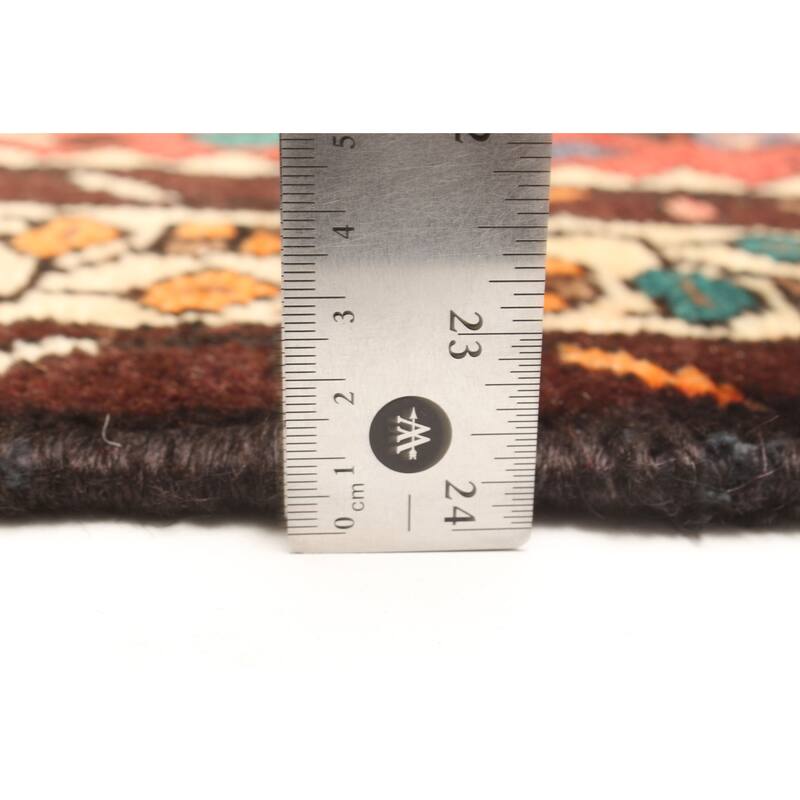 ECARPETGALLERY Hand-knotted Andelz Red Wool Rug - 3'7 x 9'8