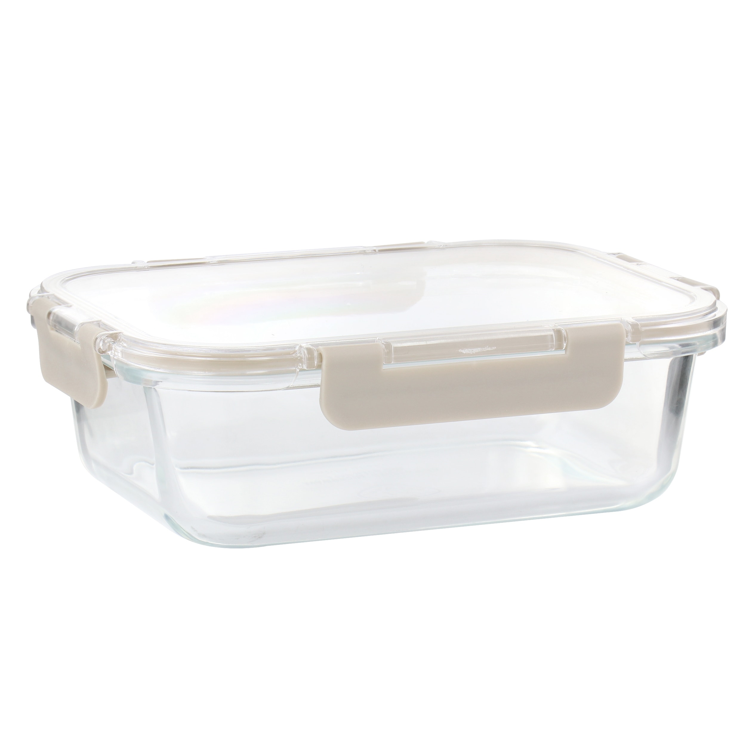 OXO Good Grips Smart Seal 3 Cup Clear Rectangular Polypropylene Container  with Leak Proof Snap-On