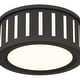 preview thumbnail 5 of 5, Kendal 2 Light Black Forged Flush Mount