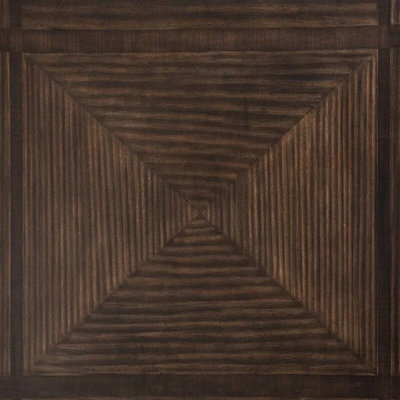 Hols Dining Table, 72 Inch Espresso Brown Wood Top, Angled Pedestal Legs - Espresso Brown