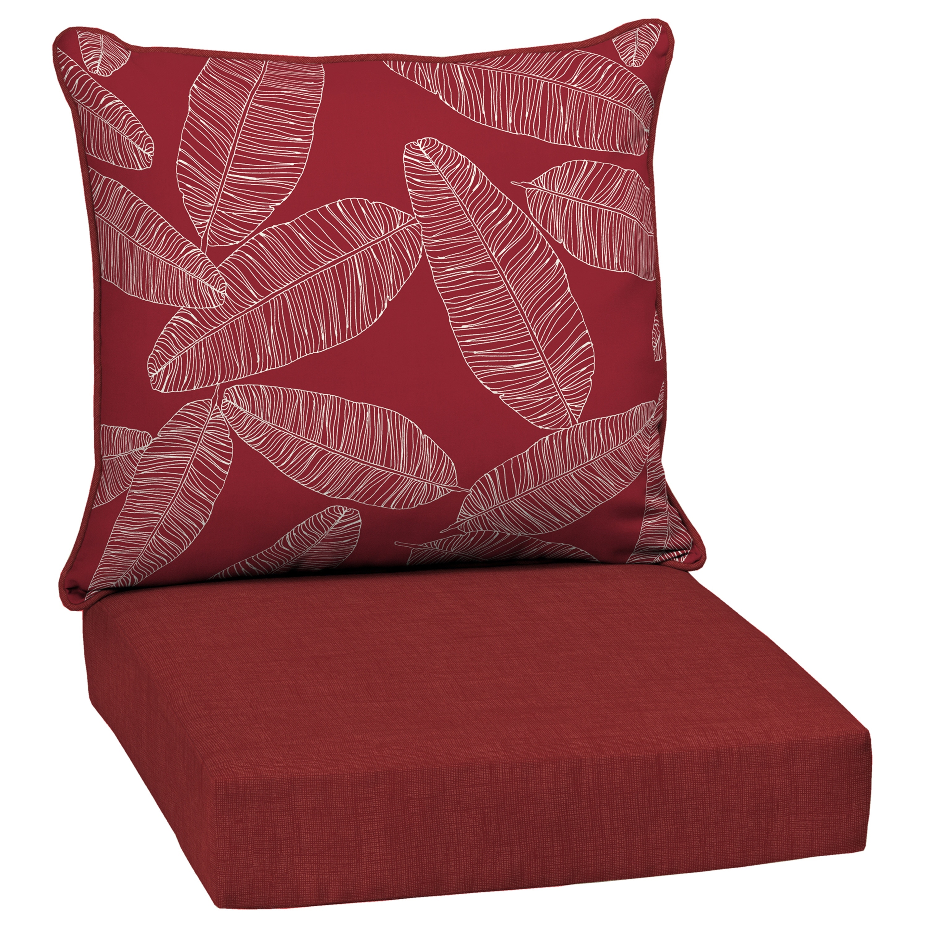 Arden selections acrylic canvas texture outdoor deep seat cushion set store