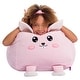 preview thumbnail 75 of 95, Stuffed Animal Storage Bean Bag Chair Cover only for Kids, Toy Holder
