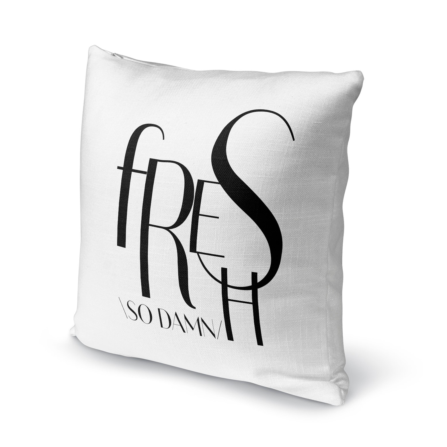Size: 16X16X6 - - TRADITIONS Collection SCRAVC3001OP16 White KAVKA Designs So Dam Fresh Indoor-Outdoor Pillow, Size: 16X16X6 - - TRADITIONS Collection SCRAVC3001OP16 White KAVKA Designs So Dam Fresh Indoor-Outdoor Pillow,