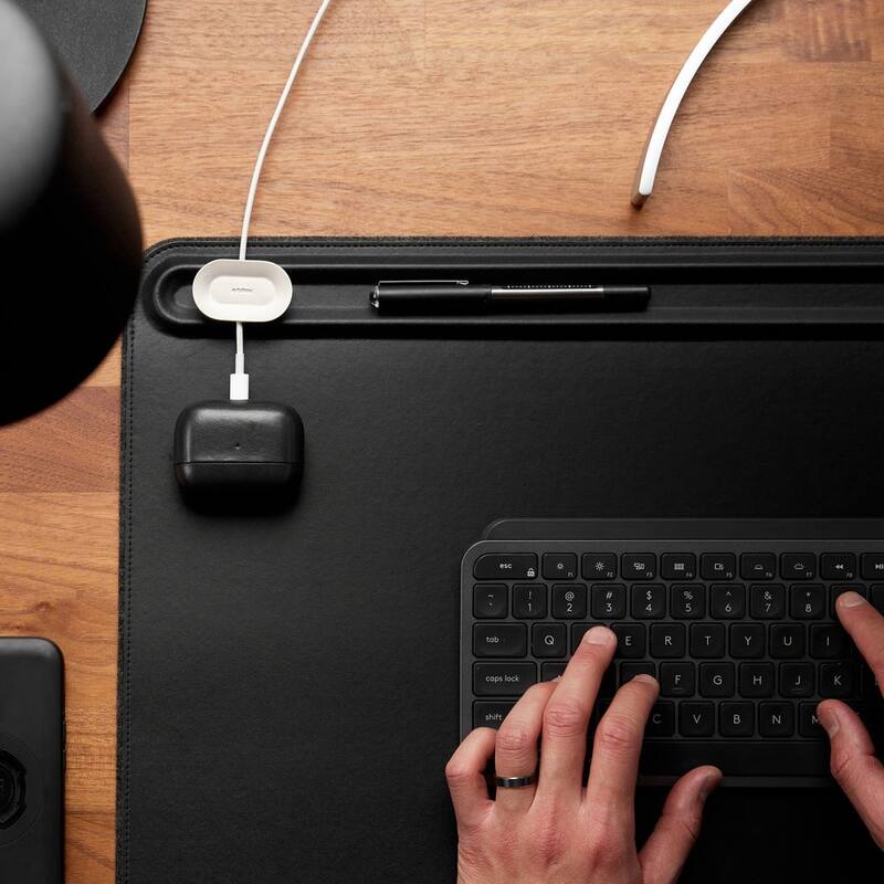 Orbitkey Desk Mat Premium Vegan Leather & Recycled PET Felt, Medium