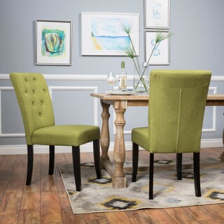 Nyomi Fabric Dining Chair (Set of 2) by Christopher Knight Home - N/A