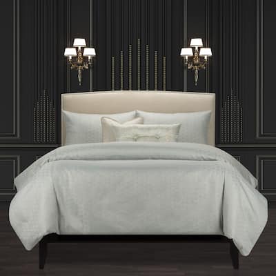 F Scott Fitzgerald Star Attraction Mist Luxury Duvet Cover and Insert Set