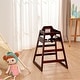 preview thumbnail 6 of 23, Wooden Double Solid Wood Feeding,Portable High,Baby Booster Chair