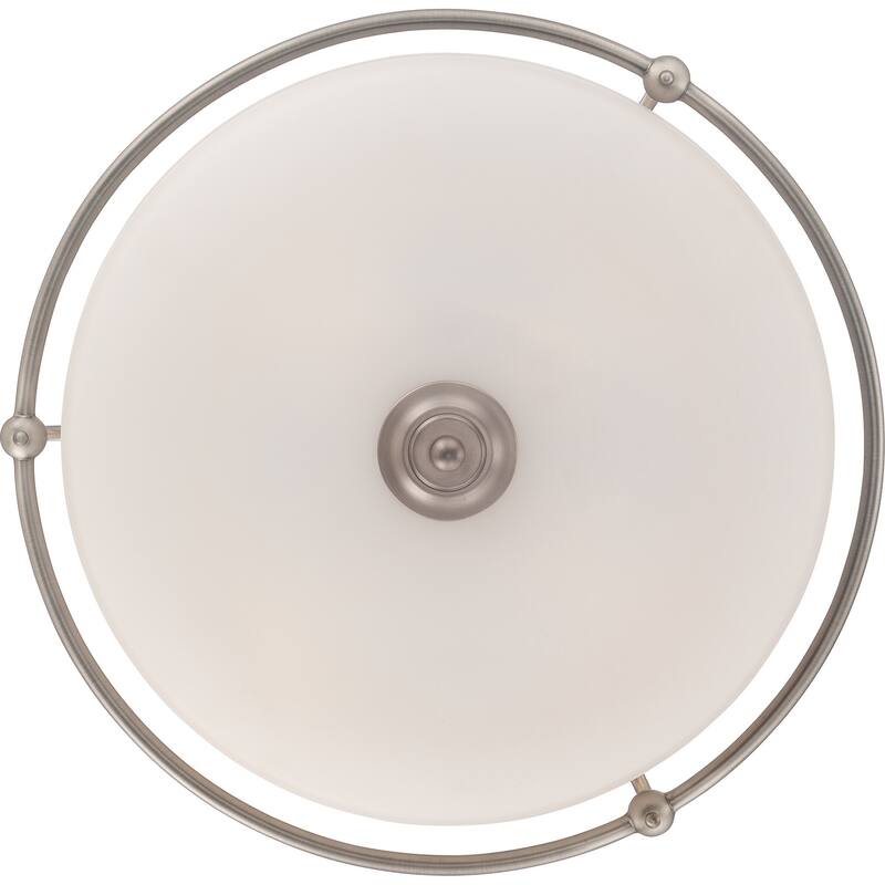 Griffin 4-Light Flush Mount in Antique Nickel