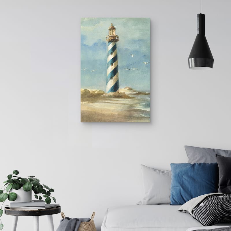 Lighthouse by Danhui Nai Canvas Art Print
