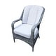 preview thumbnail 15 of 15, Outdoor Wicker Patio Rectangle Gas Fire Pit Table Set with 6 Chairs by Moda Furnishings (Including Rain Cover)