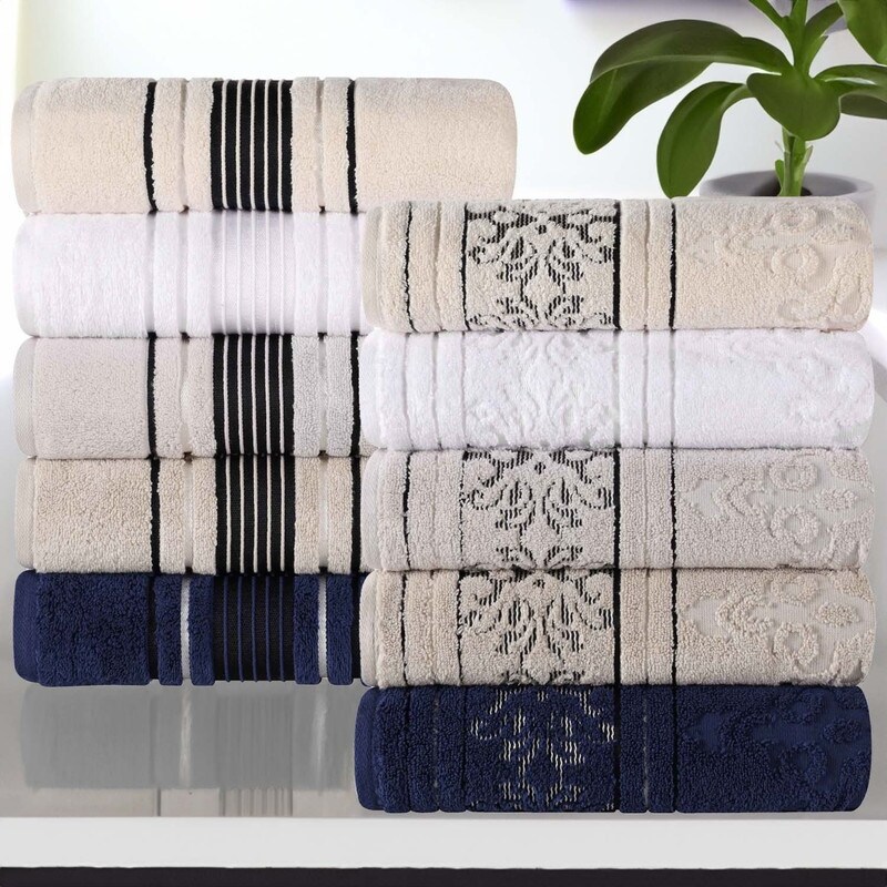Floral bath store towels sale