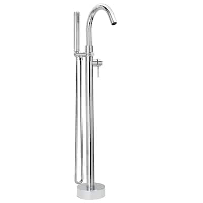 Belanger Single Handle Floor Mounted Freestanding Tub Filler