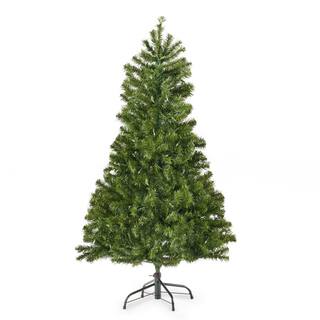 4.5 FT Hinged Christmas Tree with 200 Clear Lights