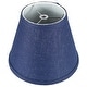 preview thumbnail 52 of 88, Hardback Faux Silk Conical Lamp Shade, 5 inch Top, 9 inch Bottom, 7 inch Slant