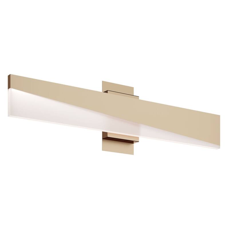 AFX SLNV3603LAJUD Slant 3" Wide Bath Bar - Light Antique Brass