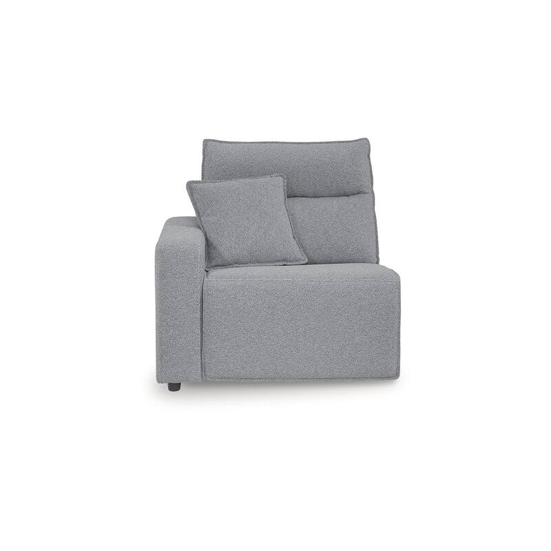 Signature Design by Ashley Modmax Gray 3-Piece Power Reclining Sectional - 100" W x 41" D x 41" H