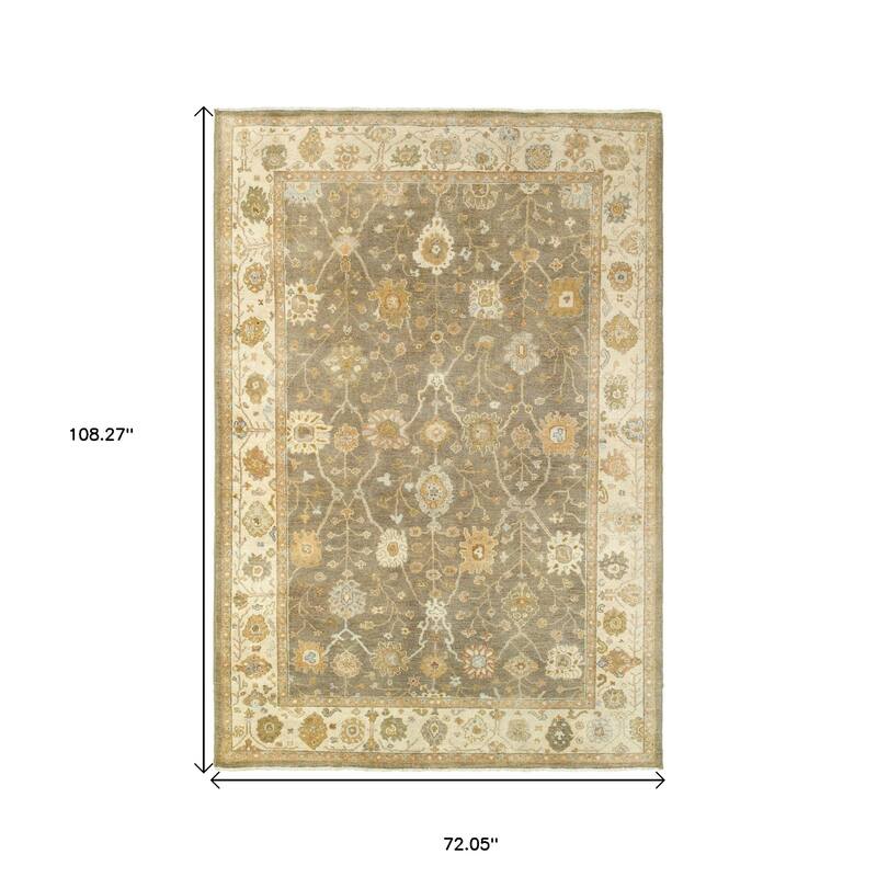 HomeRootsOriental Traditional Rectangle Area Rug