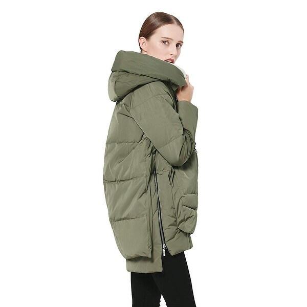 orolay green coat