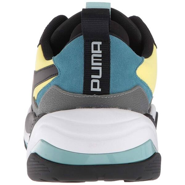Shop Puma Mens 36718502 Leather Low Top Lace Up Fashion Sneakers
