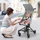 preview thumbnail 12 of 18, Gymax Lightweight Baby Stroller Compact & Airplane-Friendly Travel