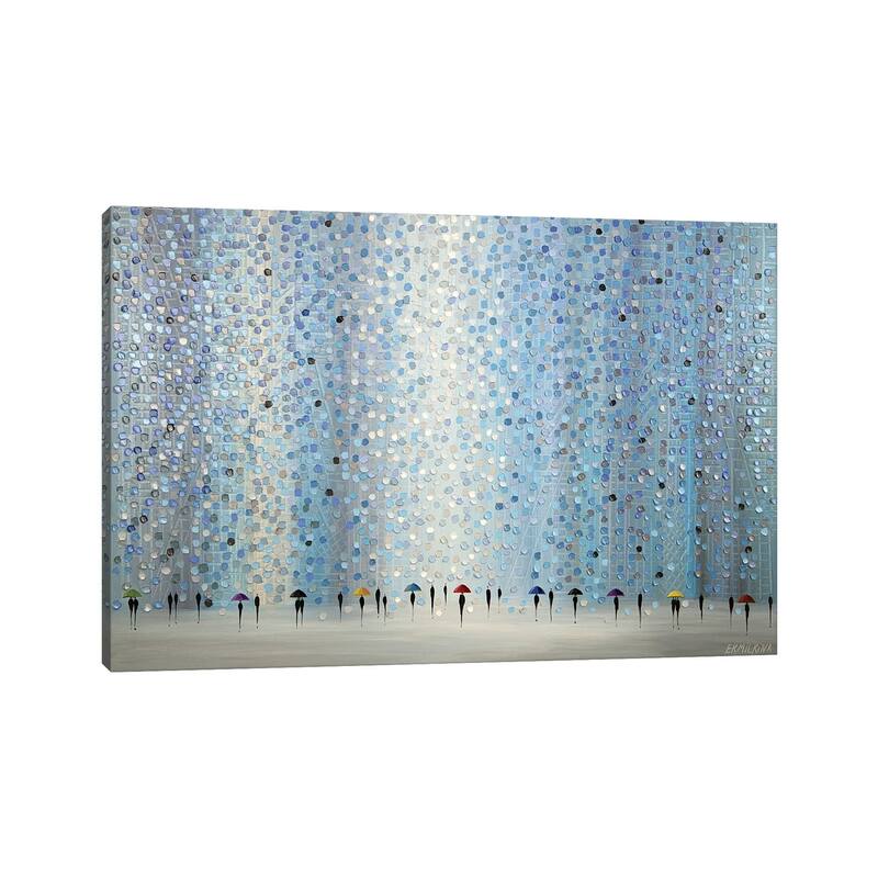 iCanvas "Little Umbrellas" by Ekaterina Ermilkina Canvas Print
