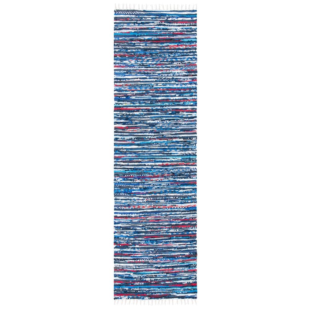 SAFAVIEH Handmade Rag Rug Irmeli Casual Stripe Cotton Rug