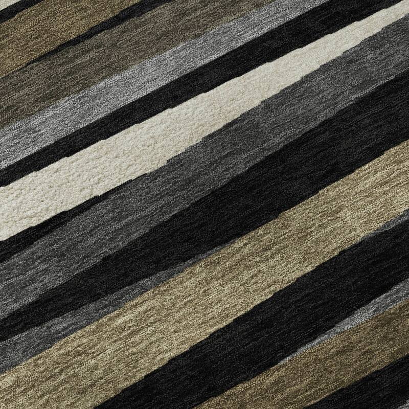 Premium Washable Super Soft Modern Stripes Mayfield Rug