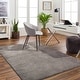 preview thumbnail 5 of 30, Livabliss Alder Machine Washable Subtle Trellis Area Rug. 1' 11" x 3' 9" - Charcoal - Rectangle