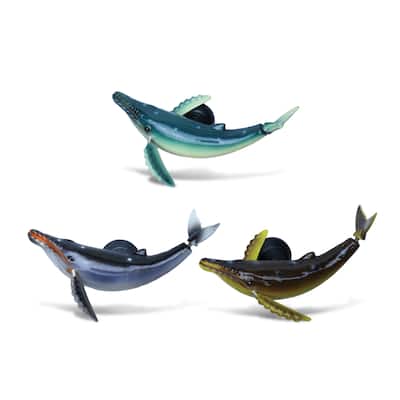 CoTa Global Humpback Whale Refrigerator Bobble Magnets Set of 3