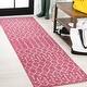 preview thumbnail 91 of 166, JONATHAN Y Trebol Moroccan Geometric Textured Weave Indoor/Outdoor Area Rug
