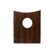 preview thumbnail 1 of 0, Bathroom Faucet Part Glass Light Mahogany Disc Single Hole Renovators Supply