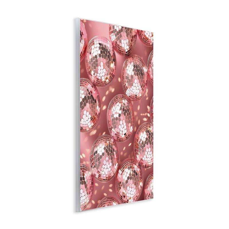 Stupell Disco Ball Shimmer Pattern Wall Plaque Art Design By LSR Design Studio