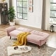 preview thumbnail 22 of 39, Modern Futon Sofa Bed, Convertible Sleeper Sofa with Tapered Wood Legs, 78.35" W, Small Split Back Sofa for Living Room