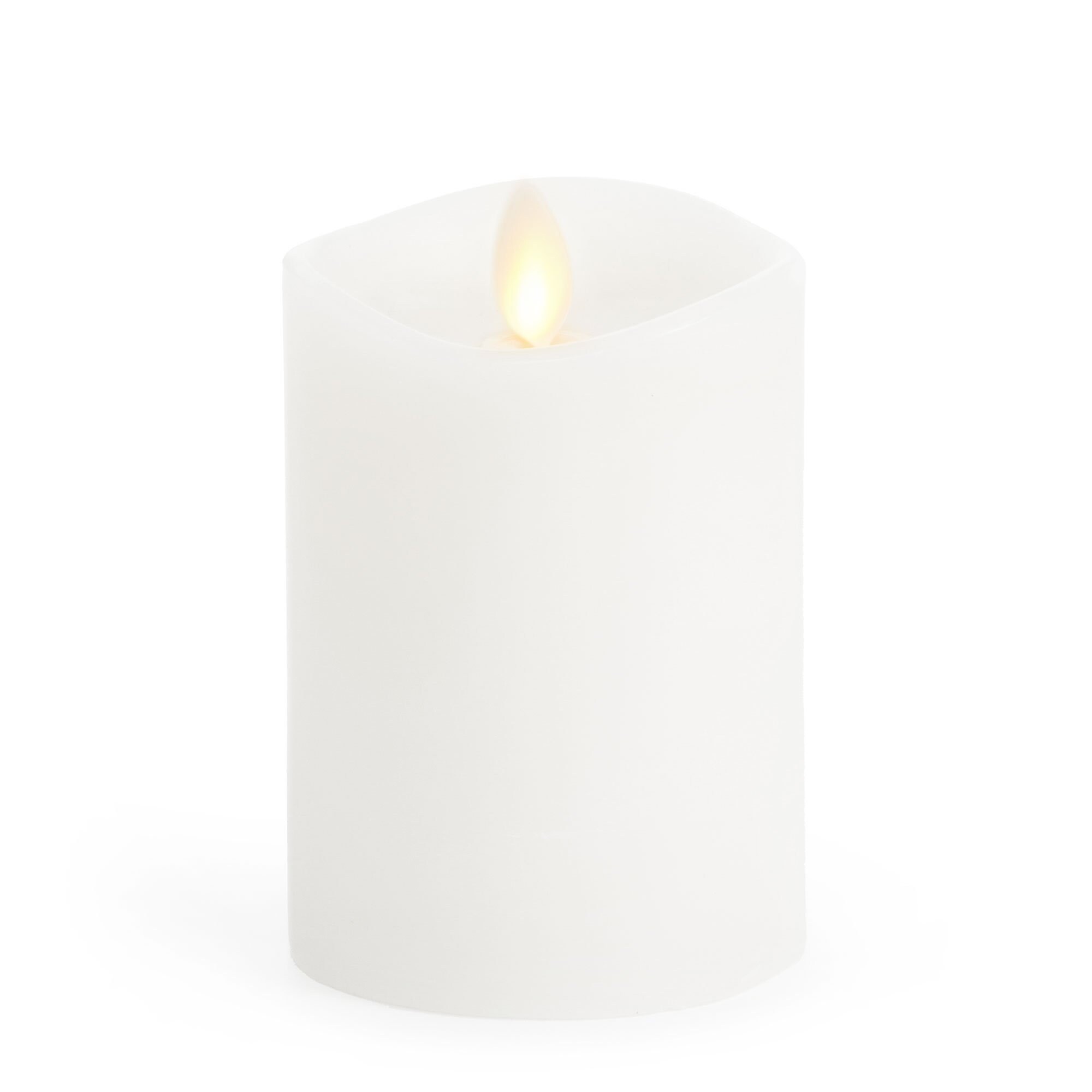 Shop Black Friday Deals On Luminara Real Flame Effect 3 5 X 4 5 Pillar Led Candle Overstock 32456492