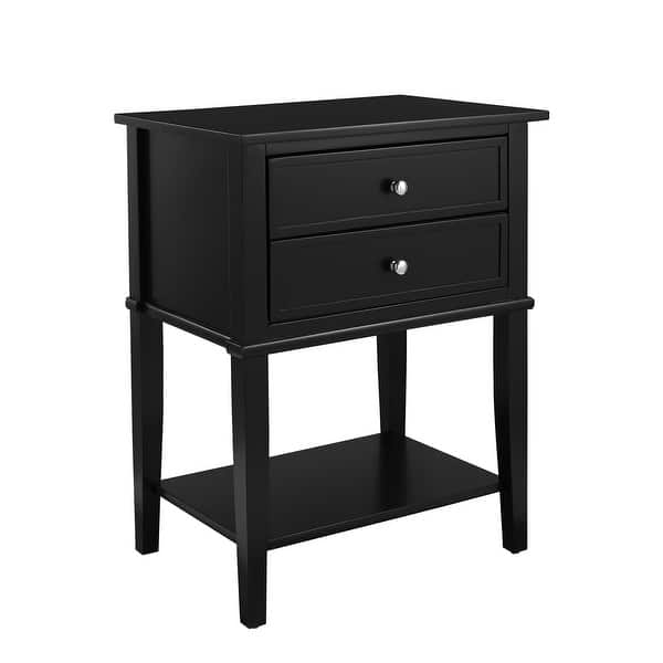 slide 67 of 70, Avenue Greene Bantum 2-drawer Accent Table Black