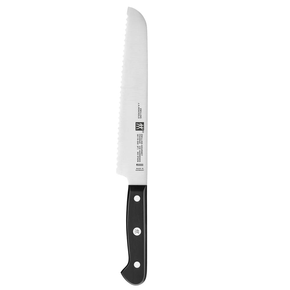 ZWILLING Gourmet 8-inch Bread Knife - Black