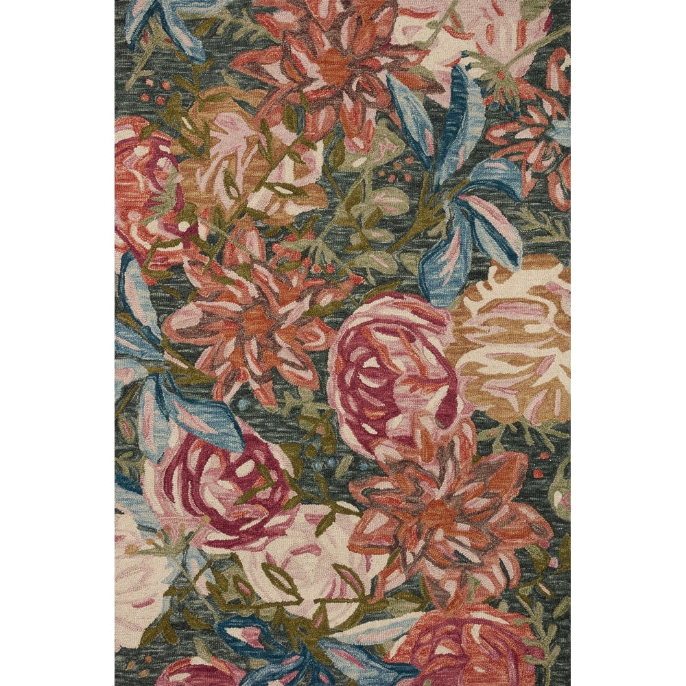 Alexander Home Evelyn Floral Bouquet Area Rug
