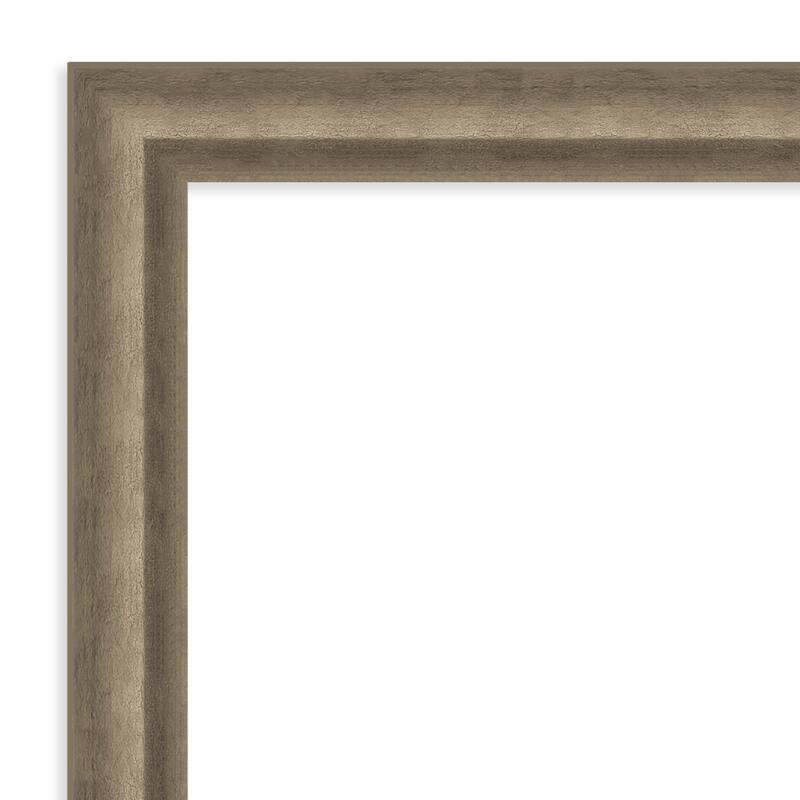 Amanti Art Angled Bronze Framed Dry Erase Magnetic Board