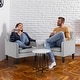 preview thumbnail 35 of 133, VINGLI Mid Century Modern Fabric Accent Chair
