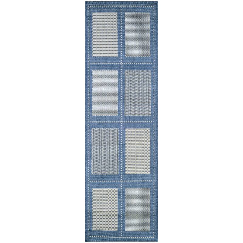 Dream Decor Rugs Pergola Checkers Indoor Outdoor Area Rug
